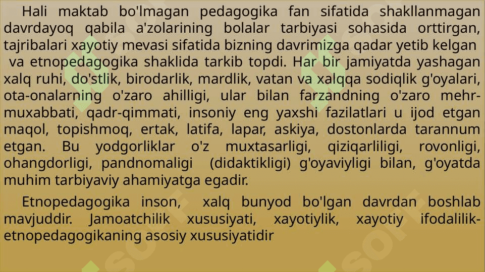 MARKAZIY OSIYODA ILK PEDAGOGIK TASAVVURLARNING BAYON ETILISHI. 6