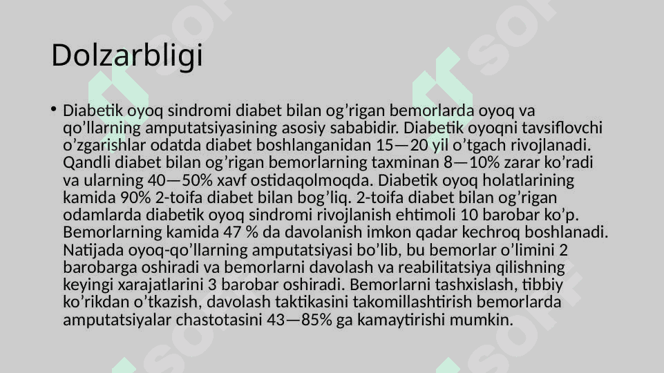 Diabetik tovon sindromi 4