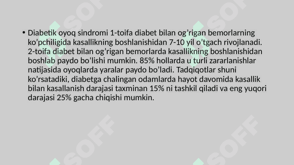 Diabetik tovon sindromi 5