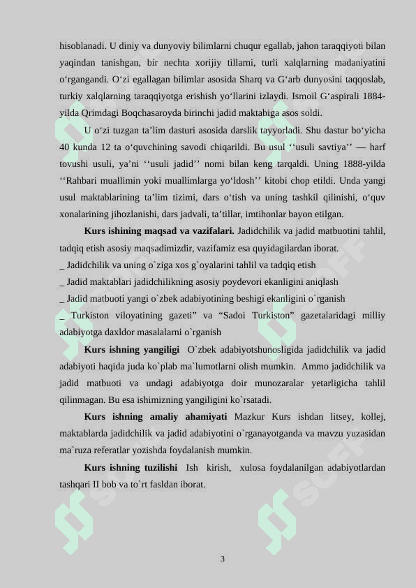 JADIDCHILIK HARAKATINING VUJUDGA KELISHIDAGI TARIXIY SHART SHAROITLAR 3