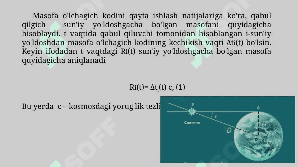 Zamonaviy sun’iy yo’ldosh navigatsiya tizimlarining asosiy tushunchalari 5