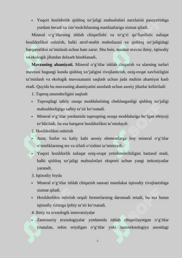 Mineral o‘g‘itlar ishlab chiqarish va ularning turlari 4