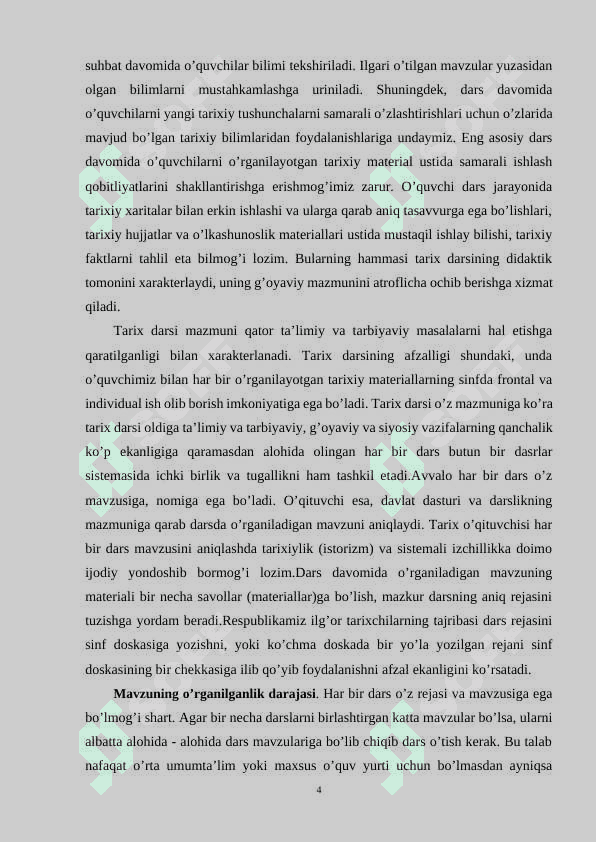 O'quvchilarning darslik matni va illyustrasiyalar bilan ishlash usullari 4