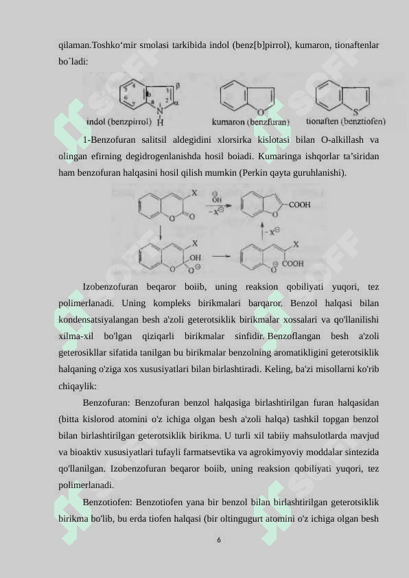 Indol qatori uglevodorodlari 6
