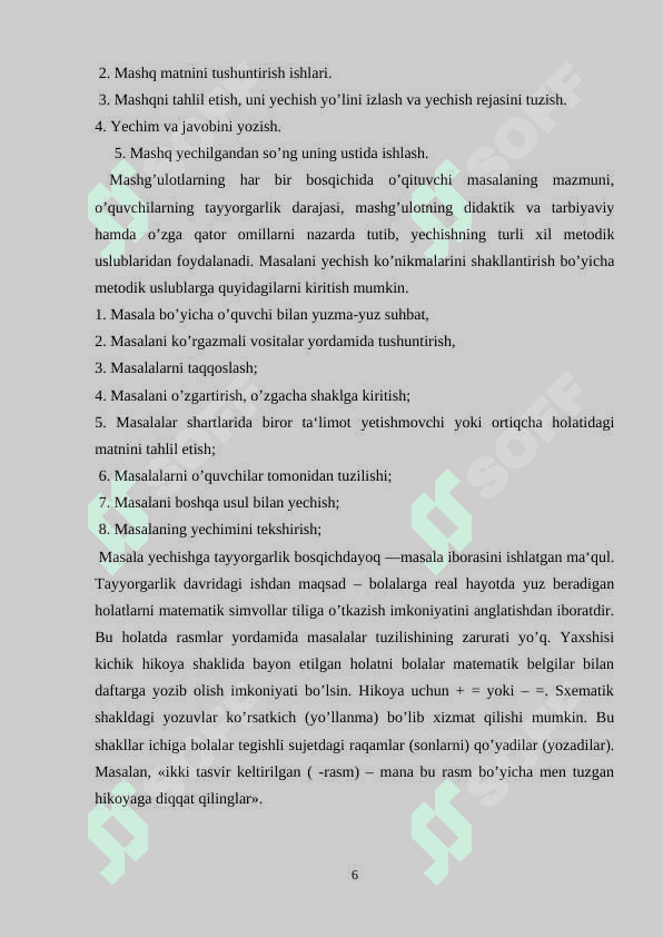 MASALARNI YECHISHDA JADVAL USULIDAN FOYDALANISHNING AFZALIKKLARI 6