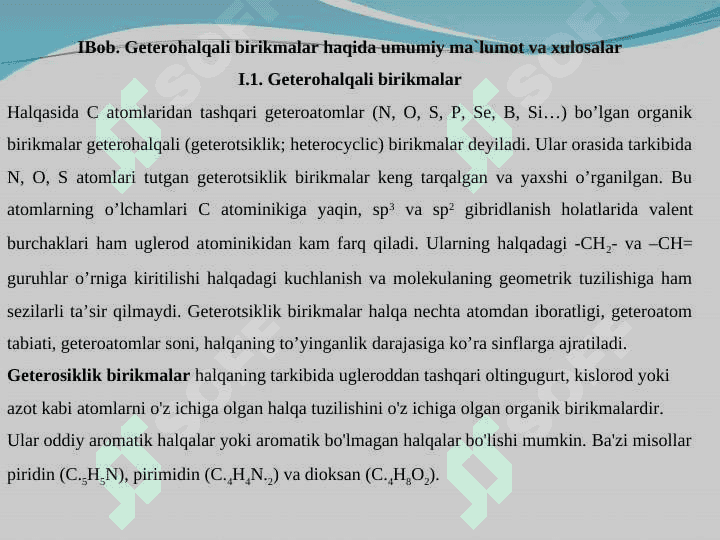 Geterohalqali birikmalar 7
