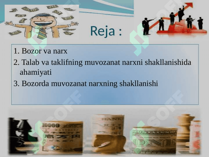 Bozor (muvozanat) narxini aniqlash 2