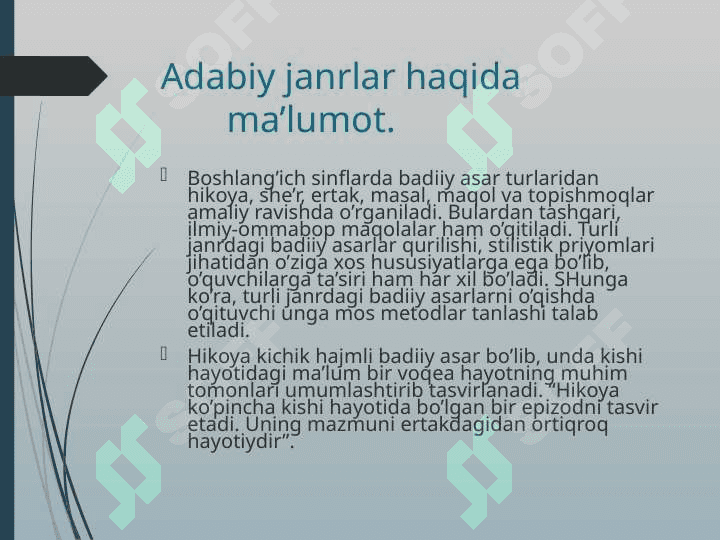 Og'izaki metodga oid hikoyalar to'plash 3