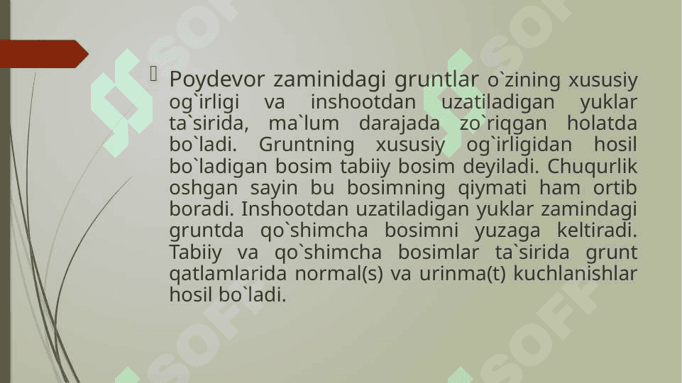 Gruntlar mexanikasida Bog’lanishli gruntning siljishga qarshi mustahkamliogini aniqlashga oid usullar. 2