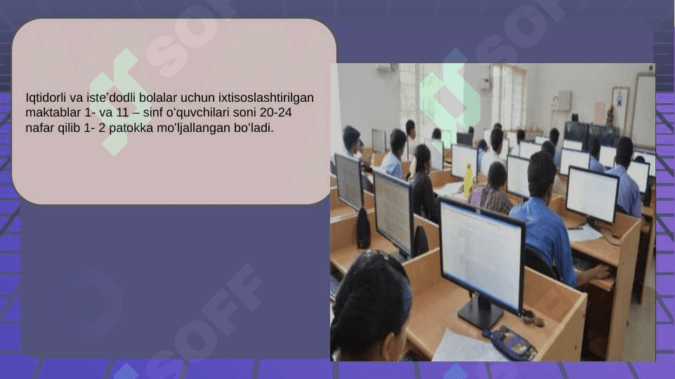 Ixtisoslashtirilgan maktablarning oʼquv jarayonini gigiyenik baholash 7