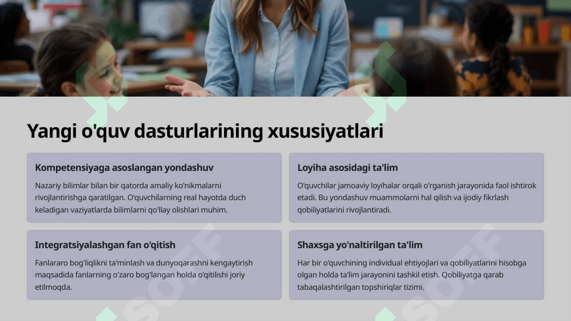 Ta'limdagi yangiliklar va islohotlar: Ta'lim sohasidagi so‘nggi o‘zgarishlar va ularning amaliyoti. 4