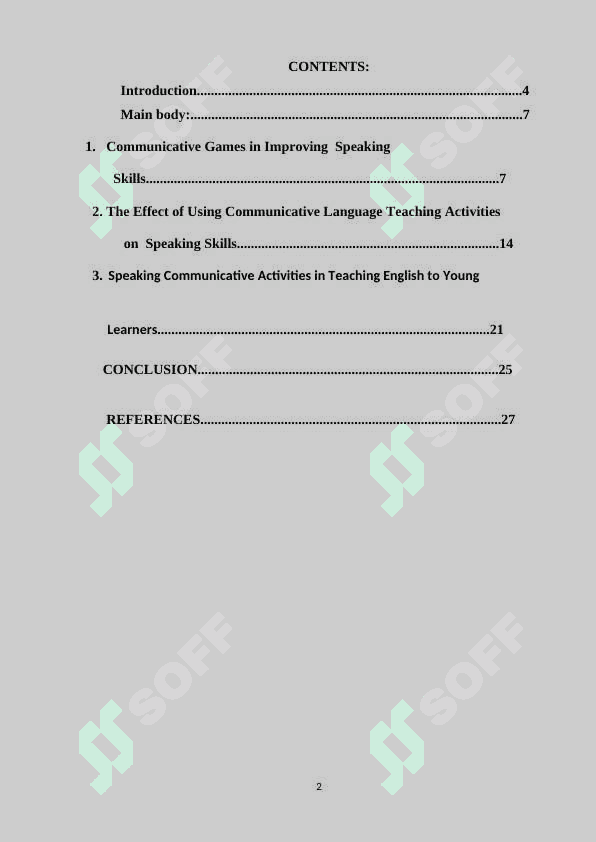 Using communicative activities to develop English speaking ability of young learners 2