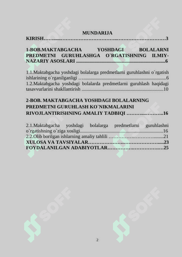 maktabgacha yoshdagi bolalarga  predmetlarni  turli  belgilar bo‘yicha guruhlashni o‘rgatish 2