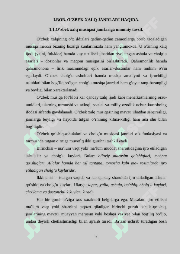 MAROSIM QO’SHIQLARI 5
