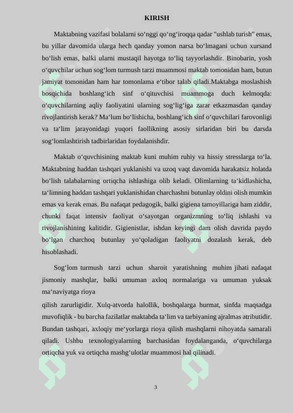 maktab kun tartibida jismoniy-tarbiya va sogʻlomlashtirish tadbirlari 3