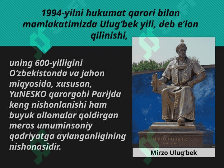 O‘zbekistonda ma’naviy va tarixiy merosning tiklanishi 4