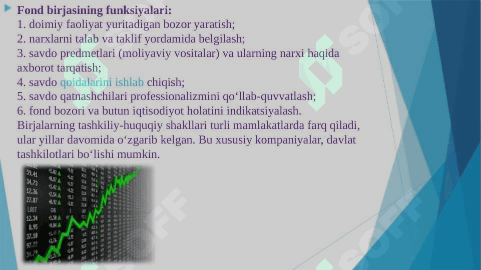 FOND BIRJALARI VA FOND BOZORI ISHTIROKCHILARI 3