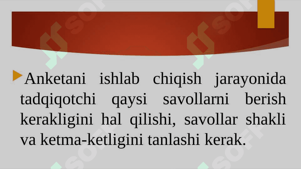 TADQIQOT VOSITALARI VA METODLARI 7