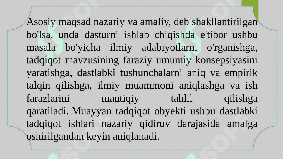 TADQIQOT METODOLOGIYASI VA METODIKASI 6