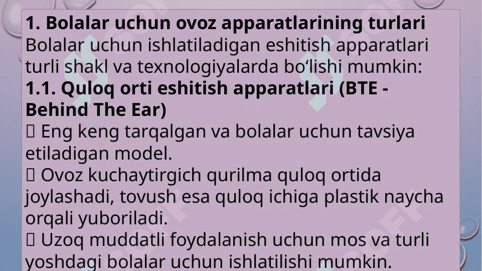 Bolalar ovoz aparatlari va ularni ishlatish tamoyillari 3