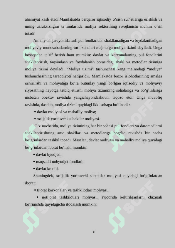 Moliya tizimida taktik boshqaruvning ahamiyati 6