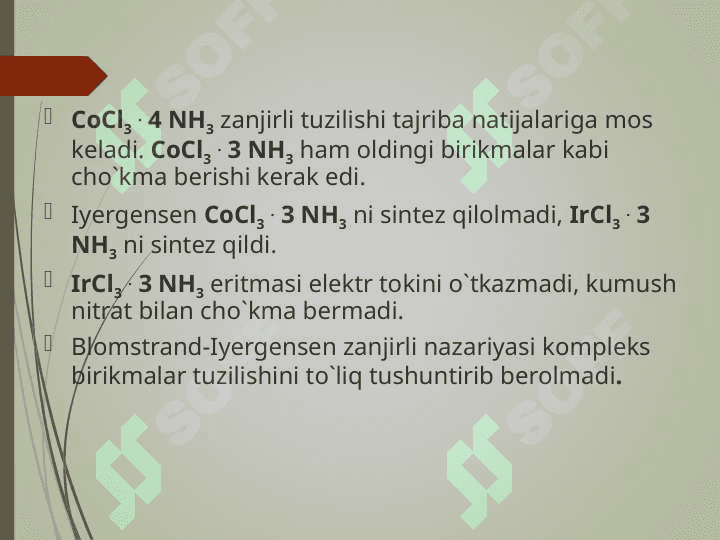 Koordinatsion birikmalar kimyosi 8