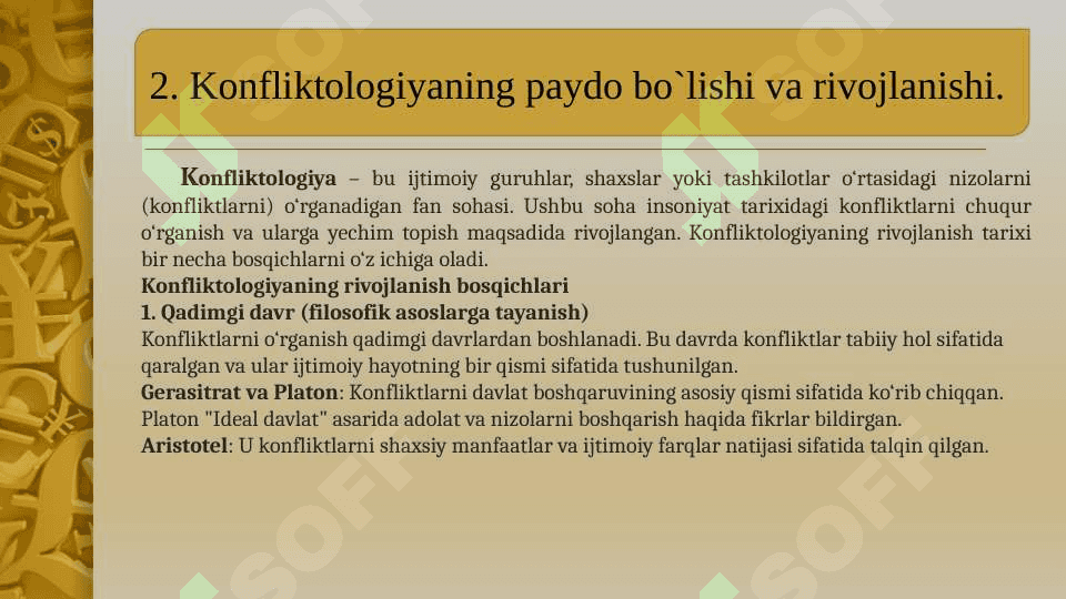 Konfliktologiya tarixi 3