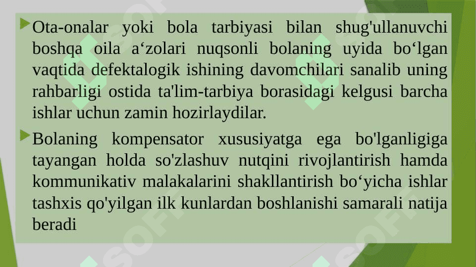 Ilk yoshdagi nutq nuqsoniga ega bolalarni oilada tarbiyalash 4