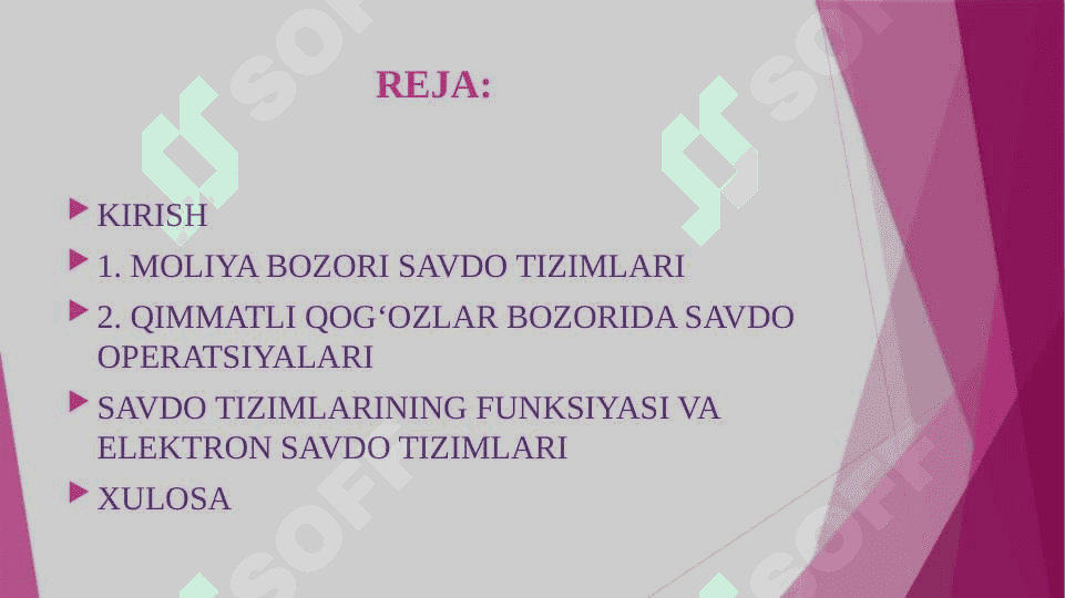 ELEKTRON SAVDO TIZIMLARINING FAOLIYATI 2