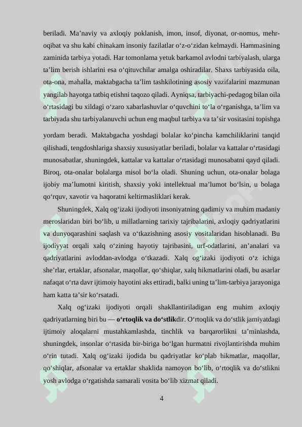 Xalq og‘izaki ijodiyotida o‘rtoqlik, do‘stlik tarbiyasi 4