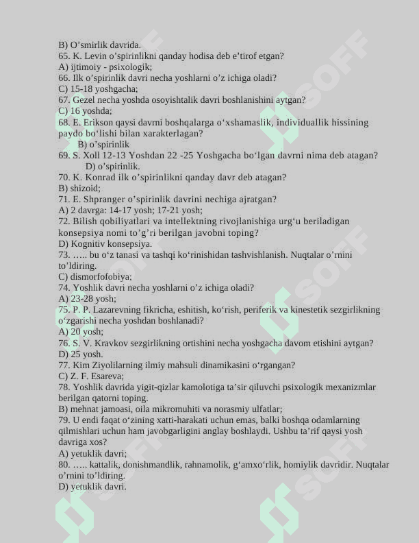 testlar psixologiya 5