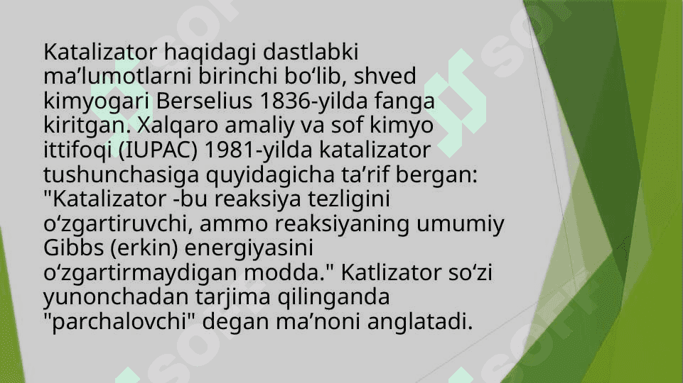 Katalizatorlarning ayrim fizik xususiyatlari 3
