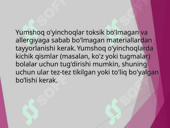 Yumshoq o’yinchoqlar tayyorlash 4
