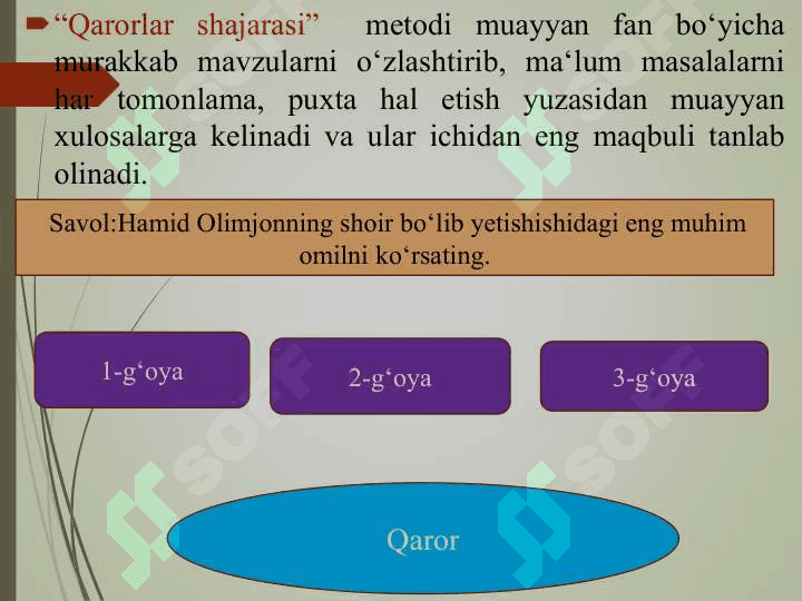Tinglash va gapirish malakasini oshirish 6