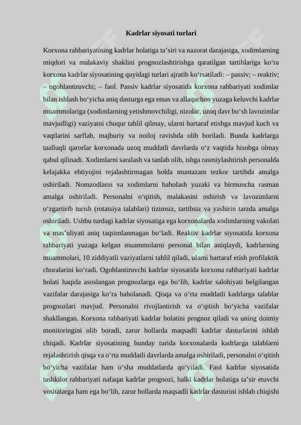 O‘zbekistonda rahbar kadrlar  tayorlashning  texnologik tizimi 6