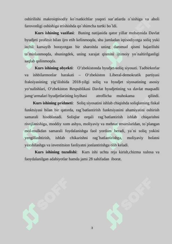 OCHIQ IQTISODIYOTDA BYUDJET-SOLIQ SIYOSATI. 3