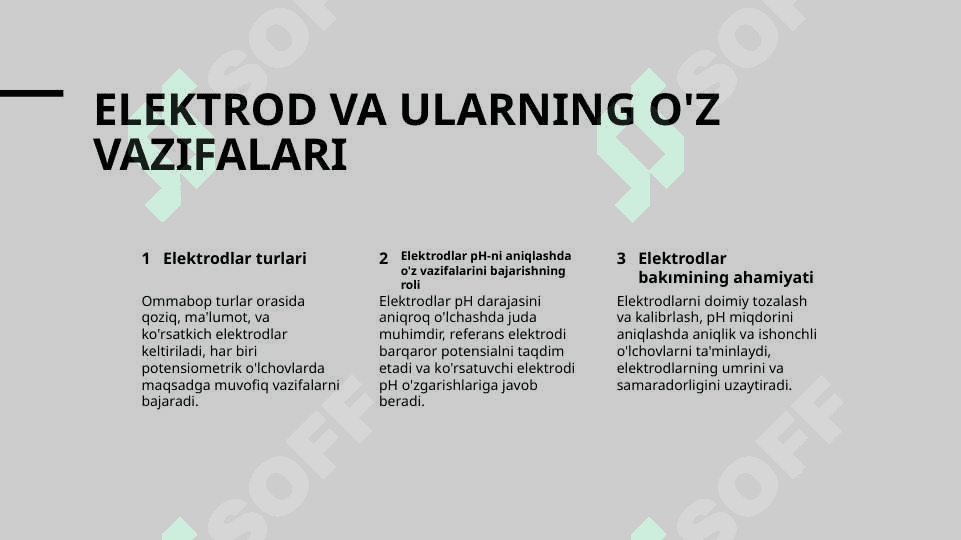 Eritma PH-ni potensiometrik usulda aniqlash 5