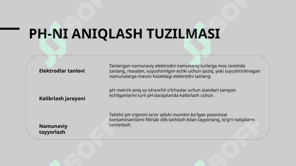 Eritma PH-ni potensiometrik usulda aniqlash 7