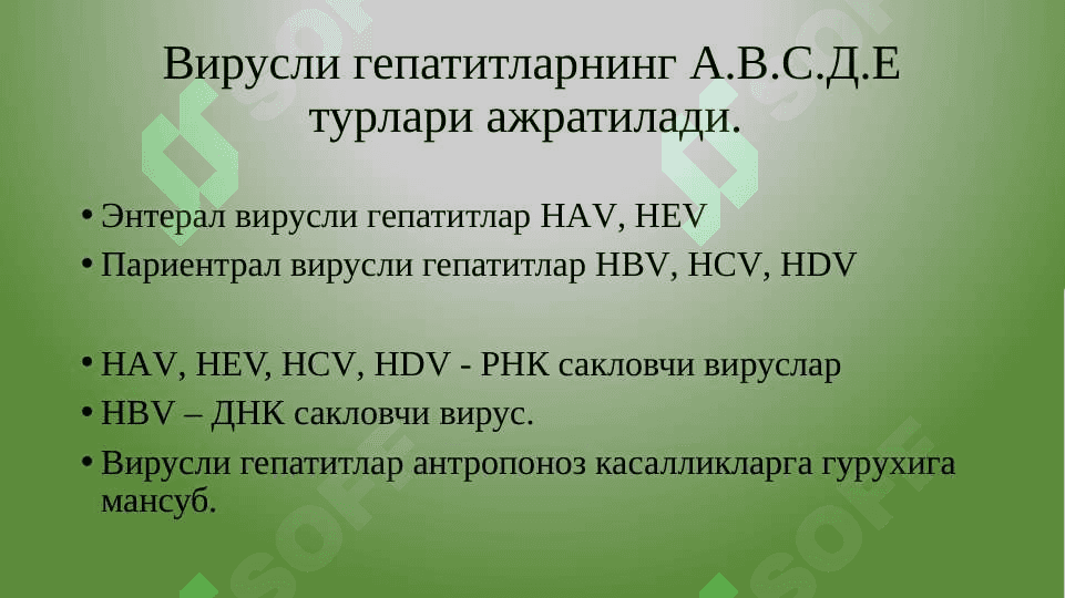 вирусли гепатит 2