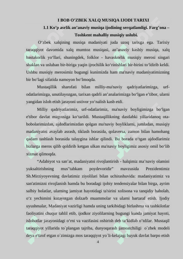 OʻZBEK XALQ MUSIQA IJODINING TARIXIY RIVOJI 4