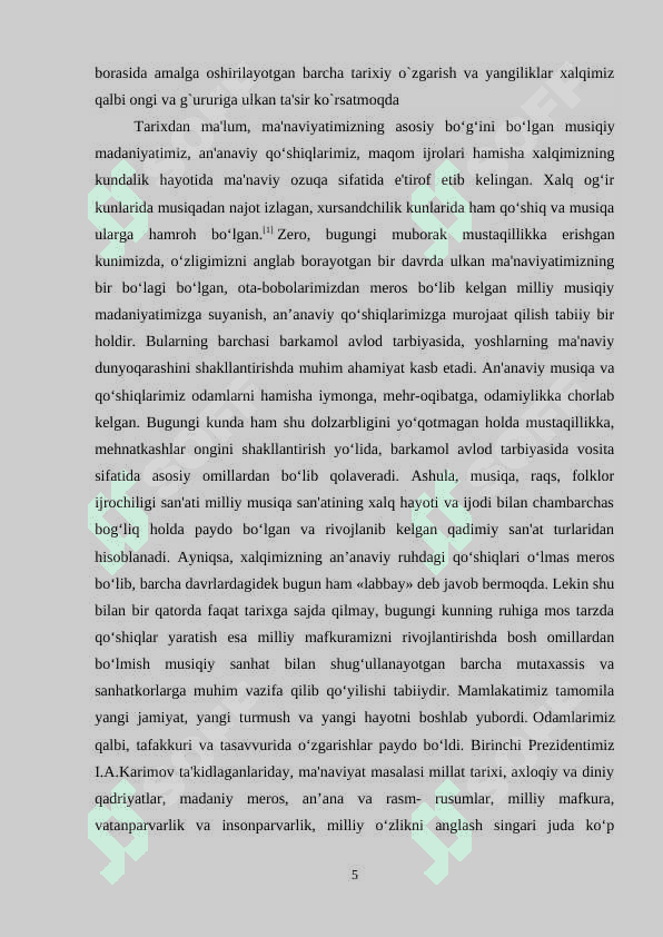 OʻZBEK XALQ MUSIQA IJODINING TARIXIY RIVOJI 5