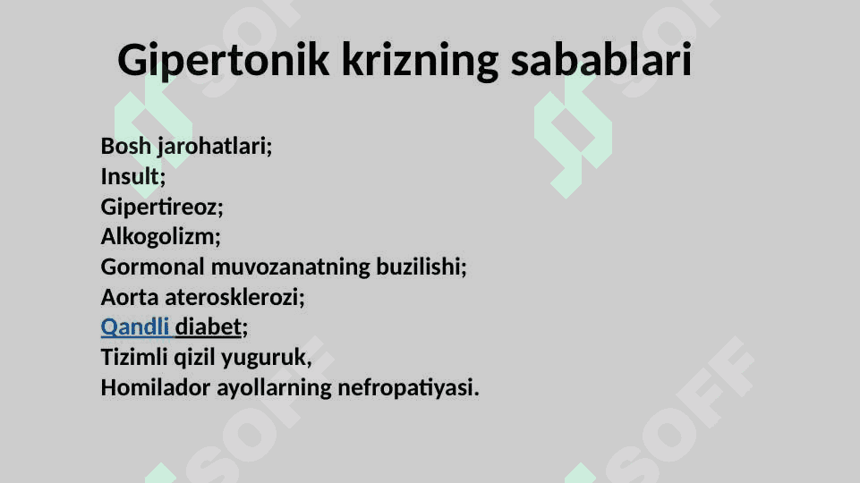 Gipertonik krizni davolashda ishlatiladigan dorilar 3