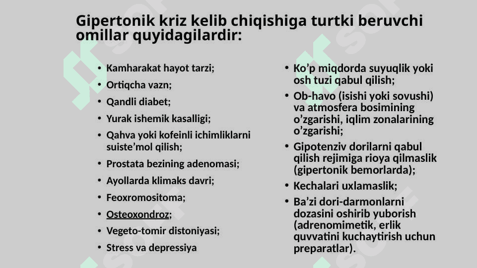 Gipertonik krizni davolashda ishlatiladigan dorilar 4