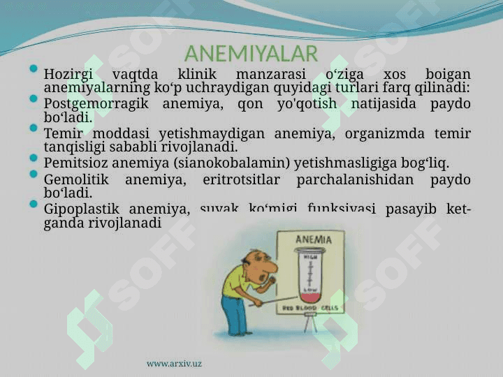 Temir tanqisligi anemiyasi differensial diagnostikasi 4
