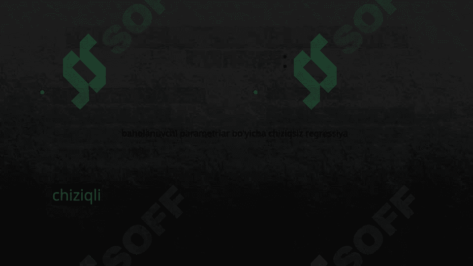 Chiziqsiz regressiya 4