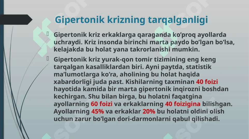 GIPERTONIK KRIZNI DAVOLASH 4