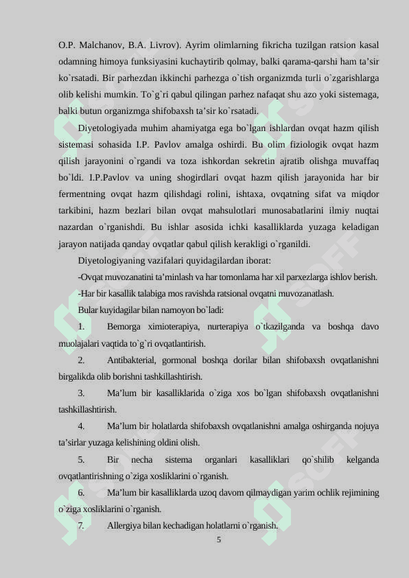 Parxez taomlarini  tayyorlashni oʻrganish 5