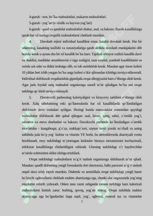 Parxez taomlarini  tayyorlashni oʻrganish 7
