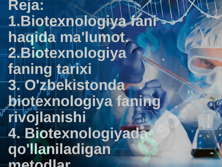 biotexnalogiya fanining rivojlanish tarixi 2