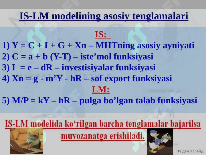 IS – LM Modeli 3